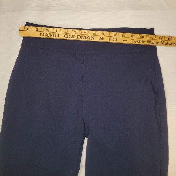 Orvis Pull on Style Navy Blue Stretch Pants sz 10 - Picture 5 of 9